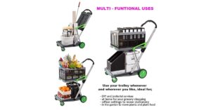 The Grocery Cart with a PhD in Folding: Smart, Sassy, and Space-Saving