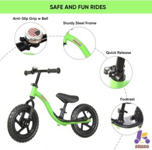 balance bike features
