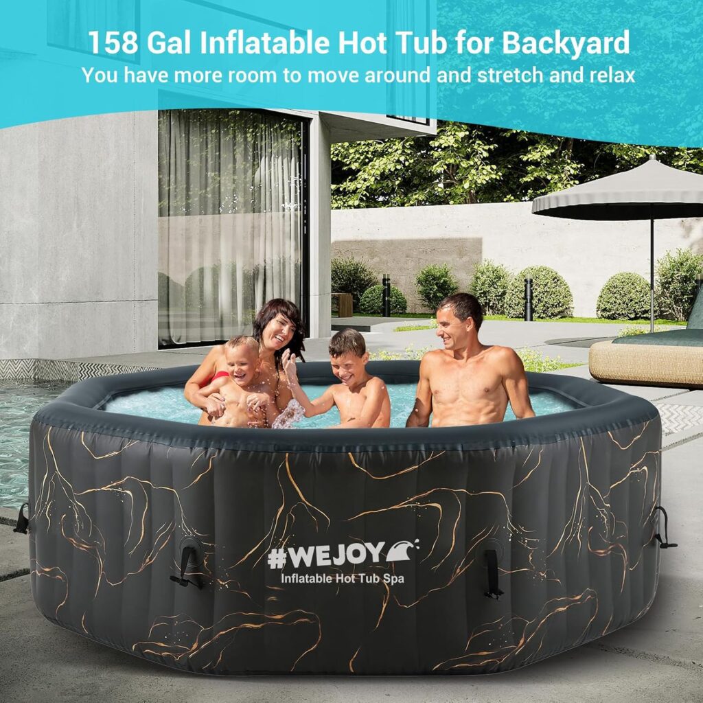 inflatable hot tub